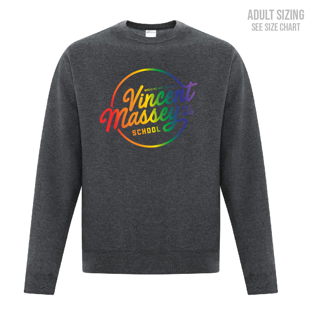VM Pride Crest Unisex Crewneck (T1009-18000)