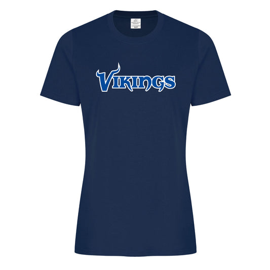 CHHS Vikings Text Ladies T-Shirt (CHT008-ATC2000L)