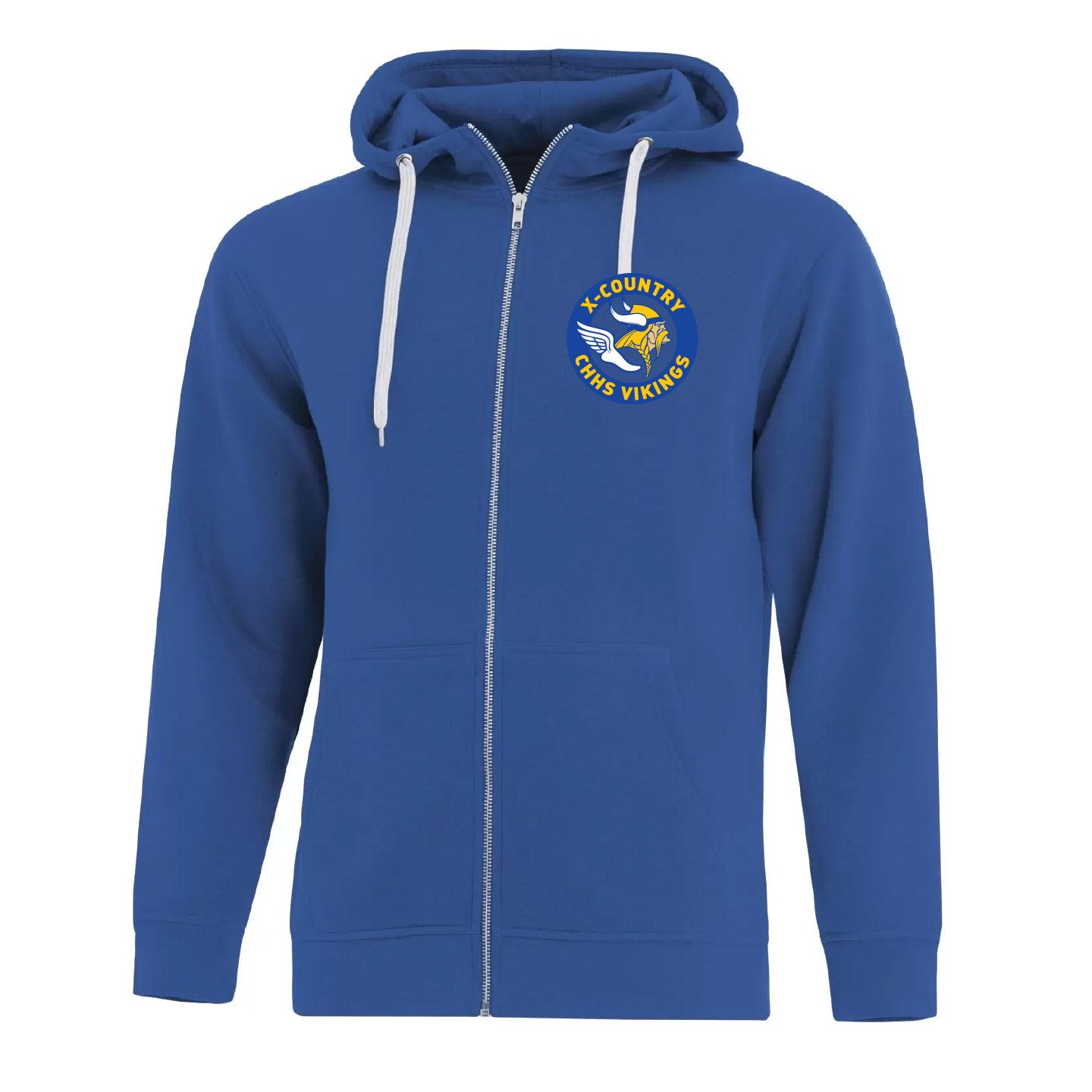 CHHS X-Country Unisex Zip-Up Hoodie (CHXT002-F2018)