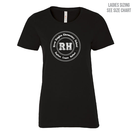 River Heights Ladies T-Shirt (RHEST003-8000L)