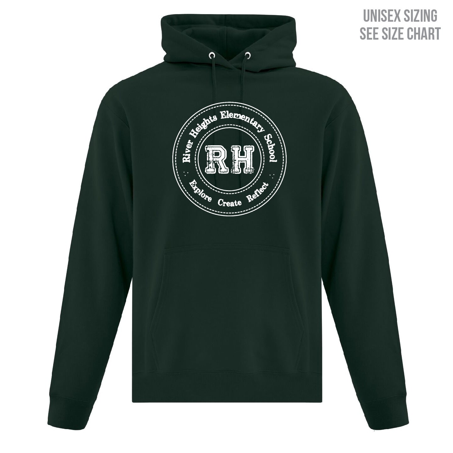 River Heights Unisex Pullover Hoodie (RHEST001-F2500)