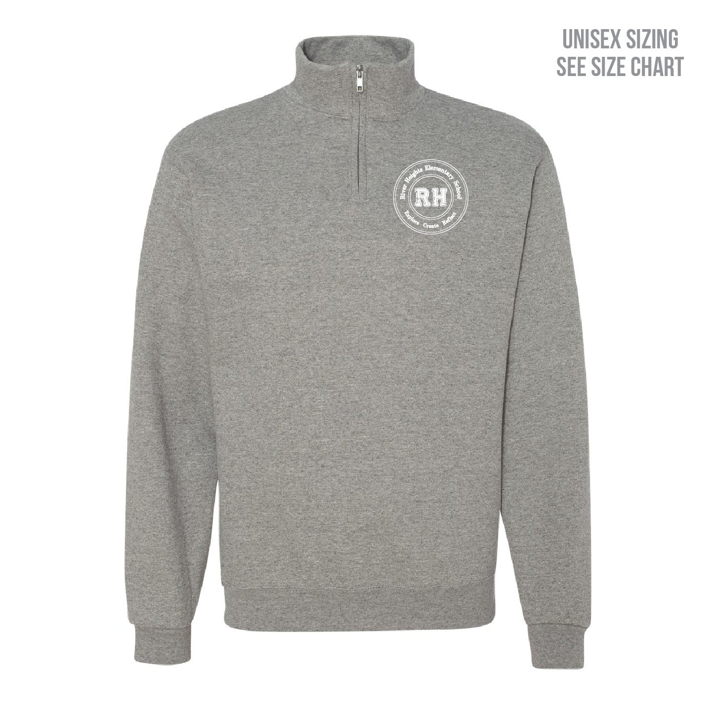 River Heights 1/4 Zip Sweatshirt (RHEST002-995MR)