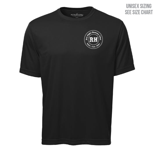 River Heights Left Chest Crest Unisex Performance T-Shirt (RHEST002-S350)