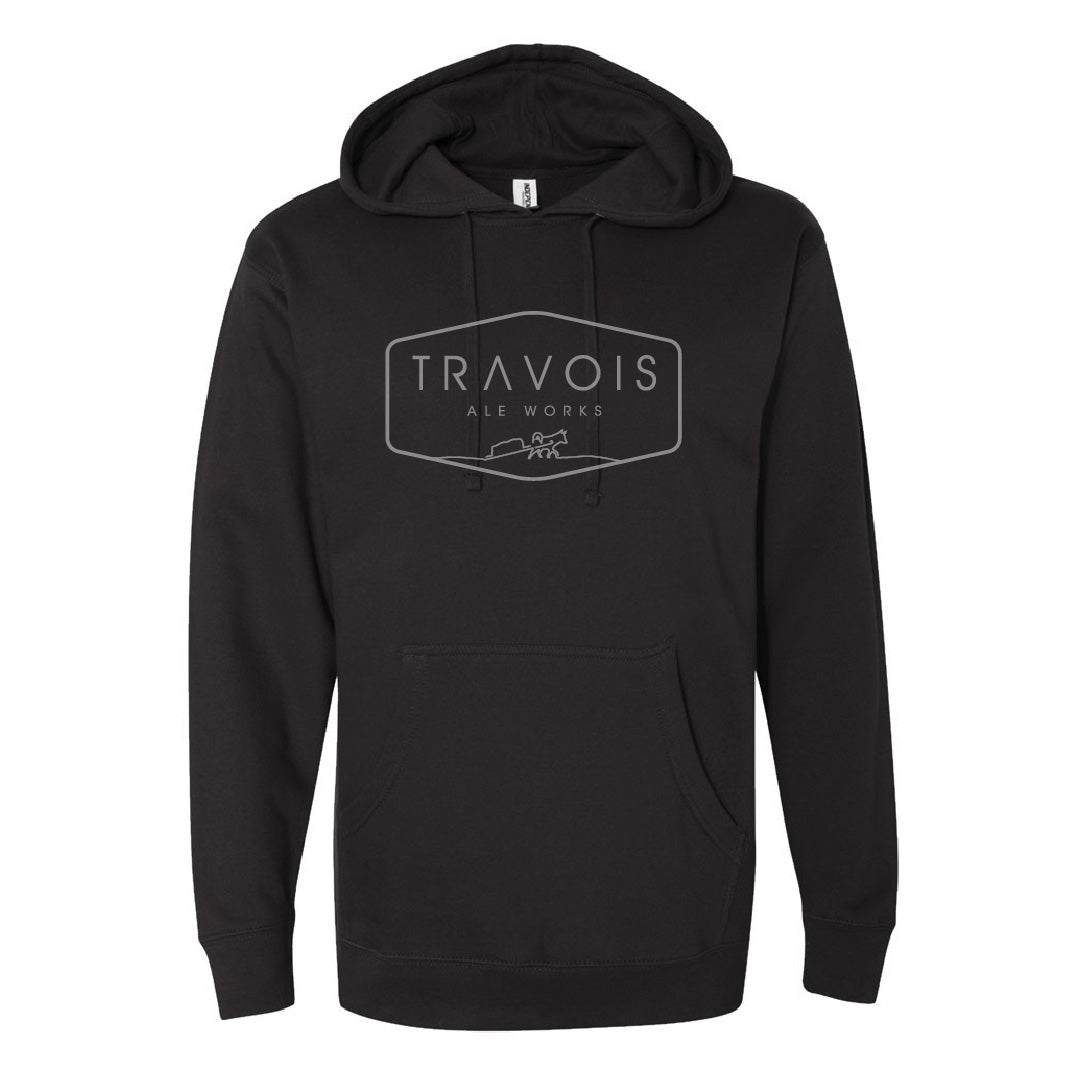 Travois Crest Logo Unisex Pullover Hoodie (TRAVS001-SS4500)