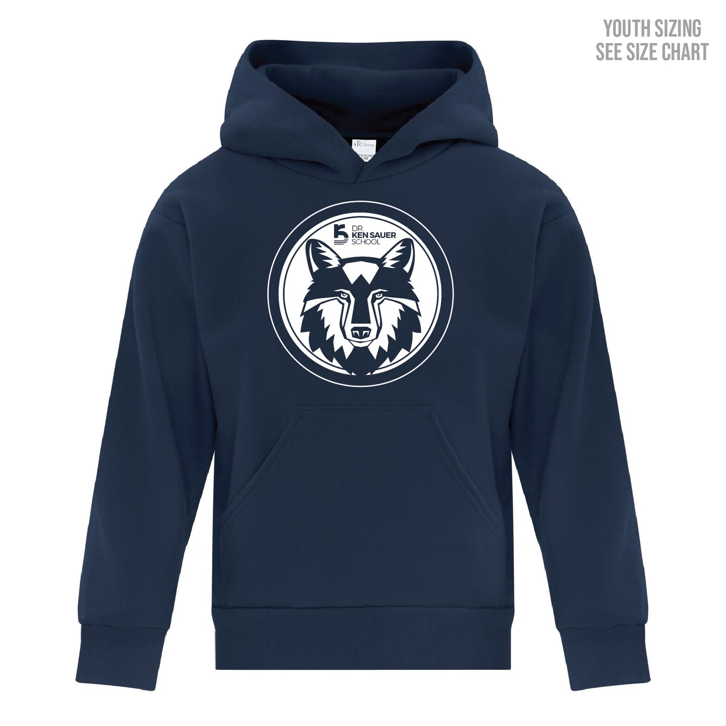 Ross Glen Maroon Crest YOUTH Pullover Hoodie (TRG0006-Y2500)