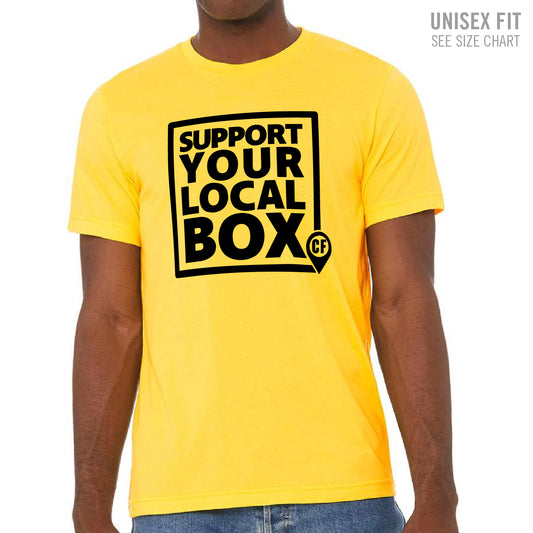 Domain Crossfit Support Local Unisex Ringspun T-Shirt (DCT006-3001CVC)