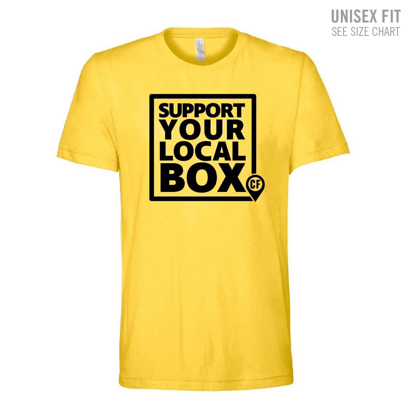 Domain Crossfit Support Local Unisex Ringspun T-Shirt (DCT006-3001CVC)