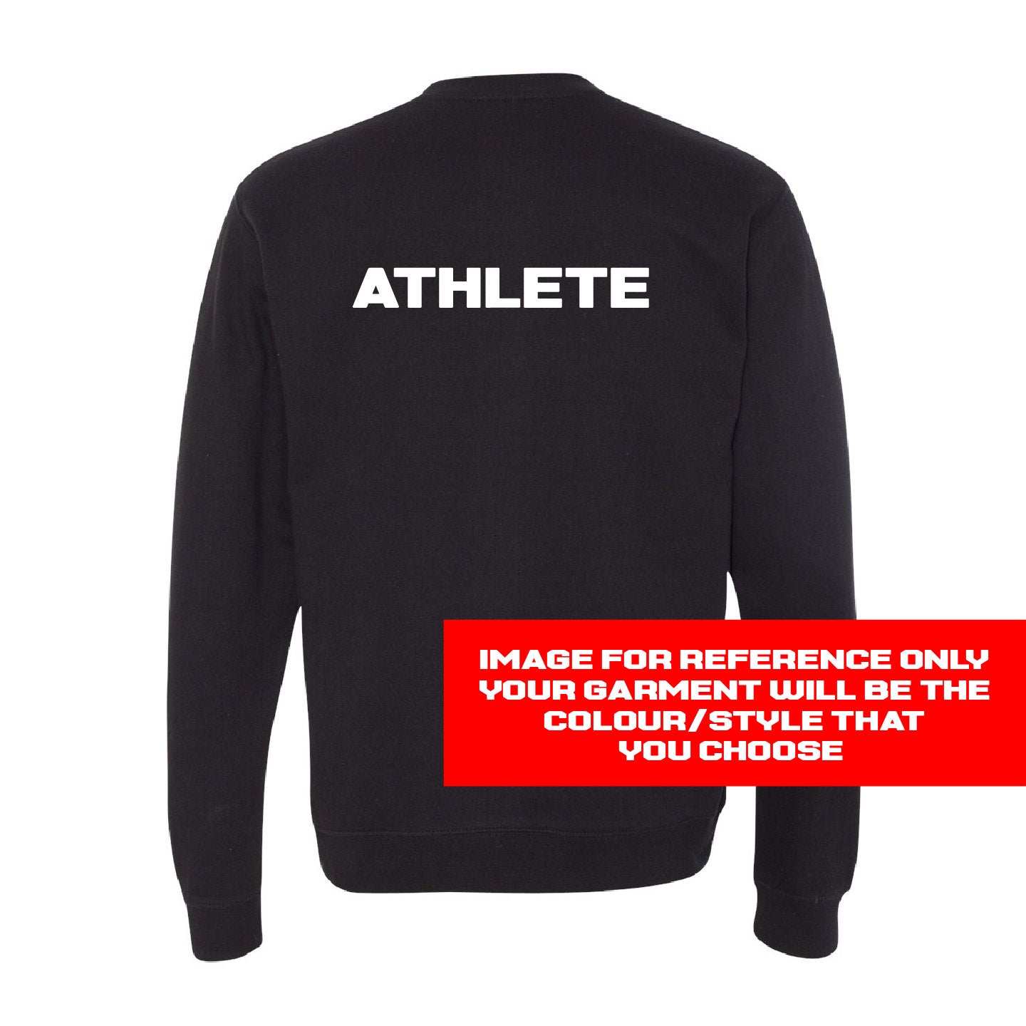 Domain Crossfit Badge Unisex Crewneck Sweatshirt (DCS001-SS3000)