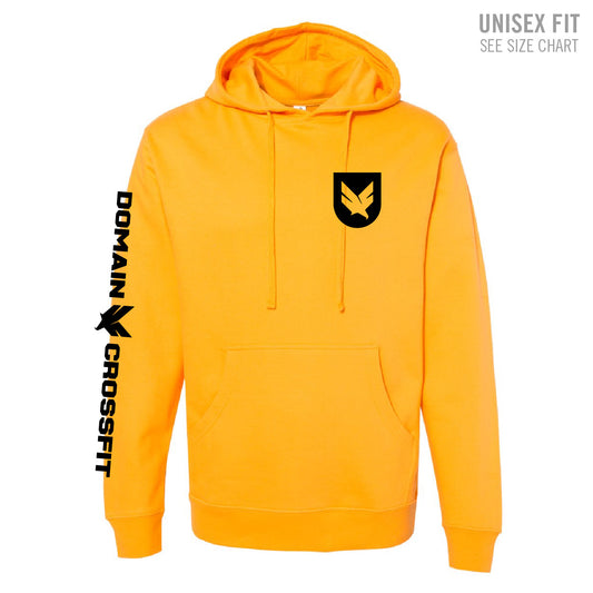 Domain Crossfit Small Badge Heavyweight Hoodie (DCT003/005-IND4000)