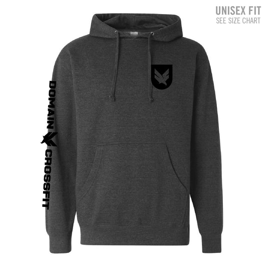 Domain Crossfit Small Badge Premium Unisex Hoodie (DCT003/005-SS4500)