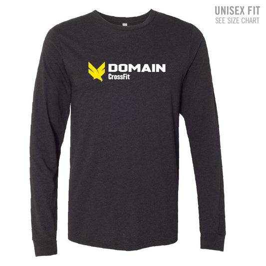 Domain Crossfit Logo Unisex Premium Longsleeve T-shirt (DCT001-3501CVC)