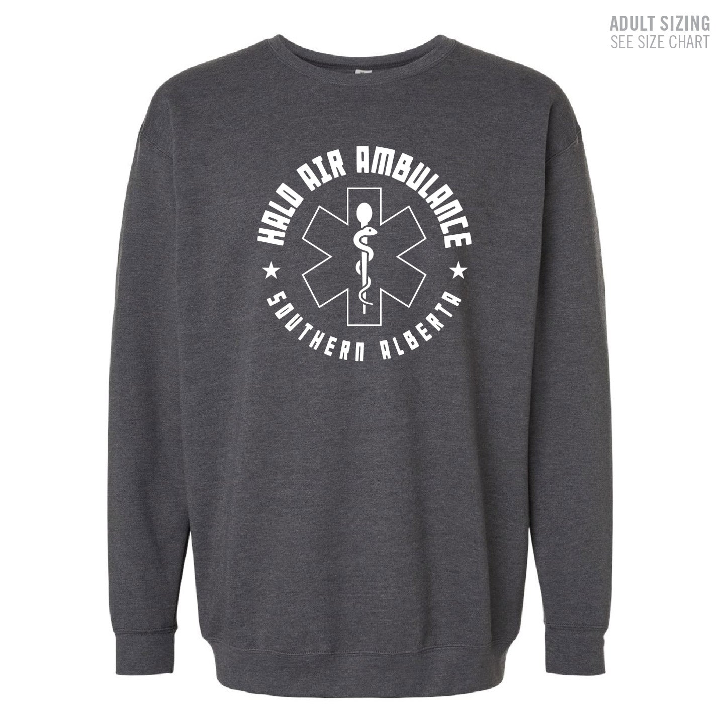 HALO Crest Logo ADULT Crewneck Sweatshirt (HALOT006-3340)