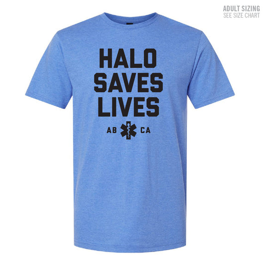 HALO Saves Lives ADULT T-Shirt (HALOT007-64000)