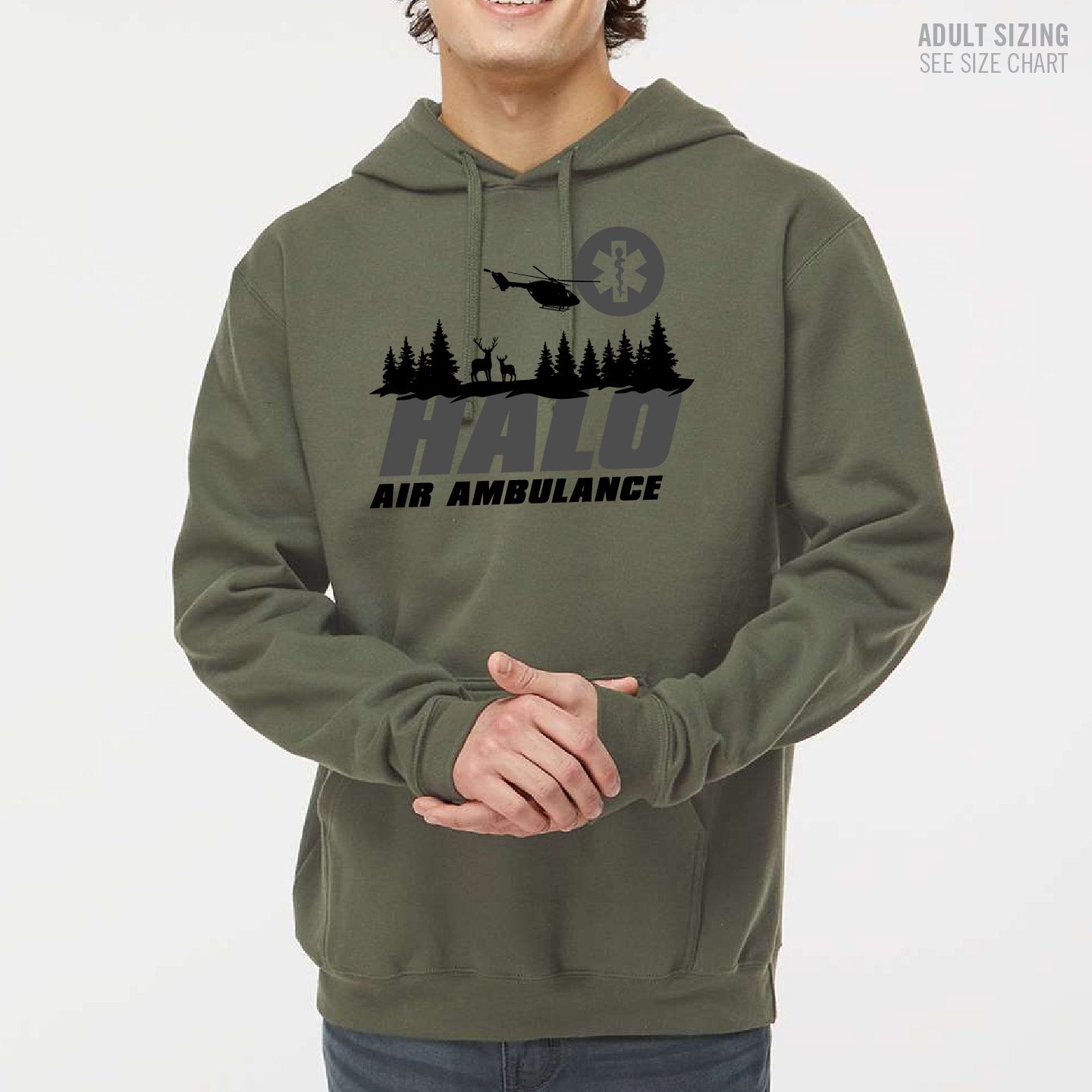 HALO Wilderness ADULT Pullover Hoodie (HALOT005-3320)