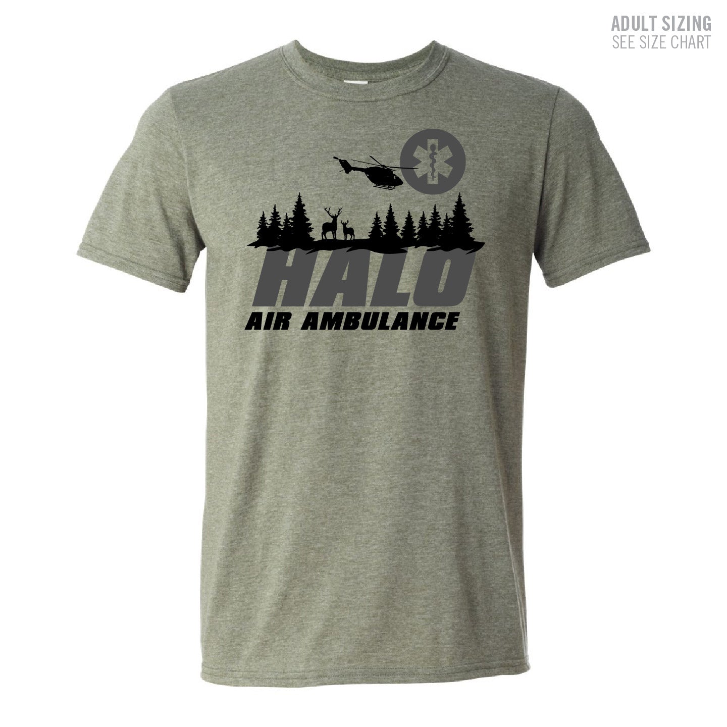 HALO Wilderness ADULT T-Shirt (HALOT005-64000)