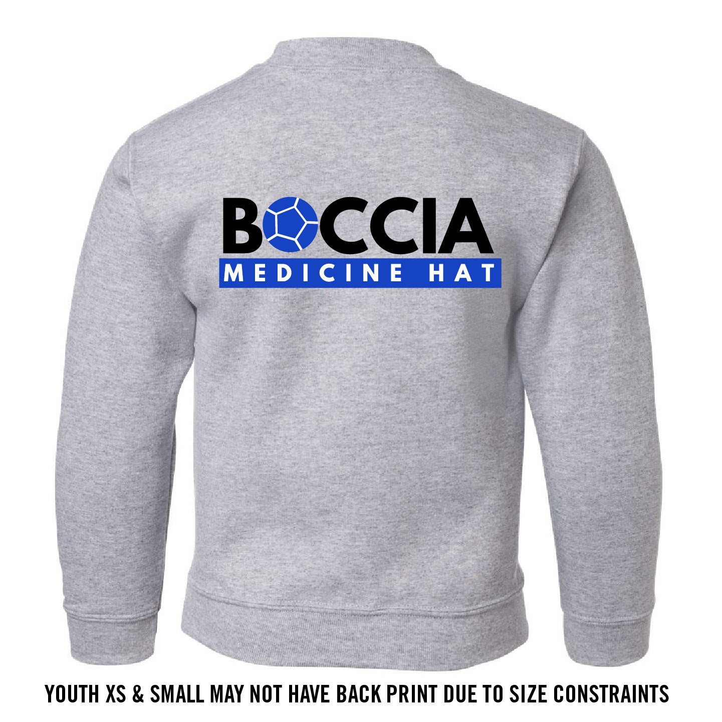 MHASR Boccia YOUTH Crewneck Sweatshirt (MHASRT005/6-18000B)