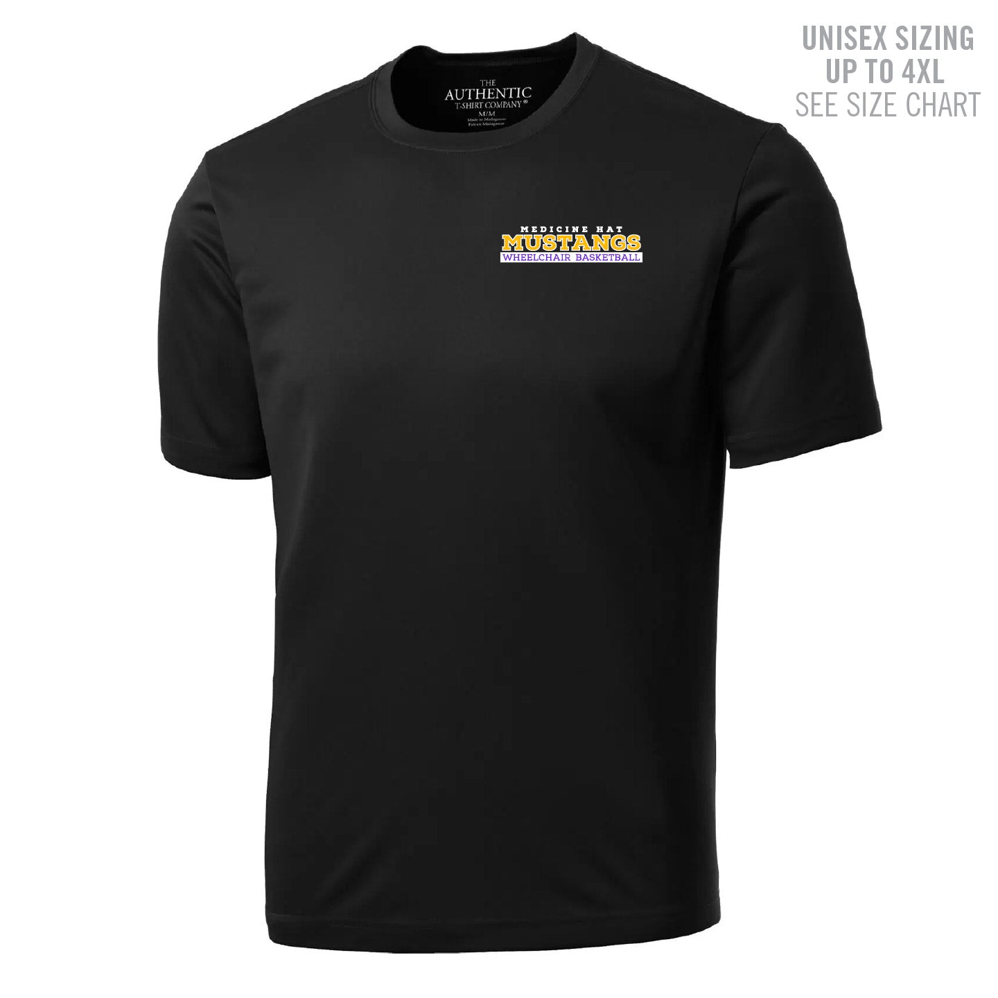 MHASR Mustangs Adult Performance T-Shirt (MHASRT010/11-S350)