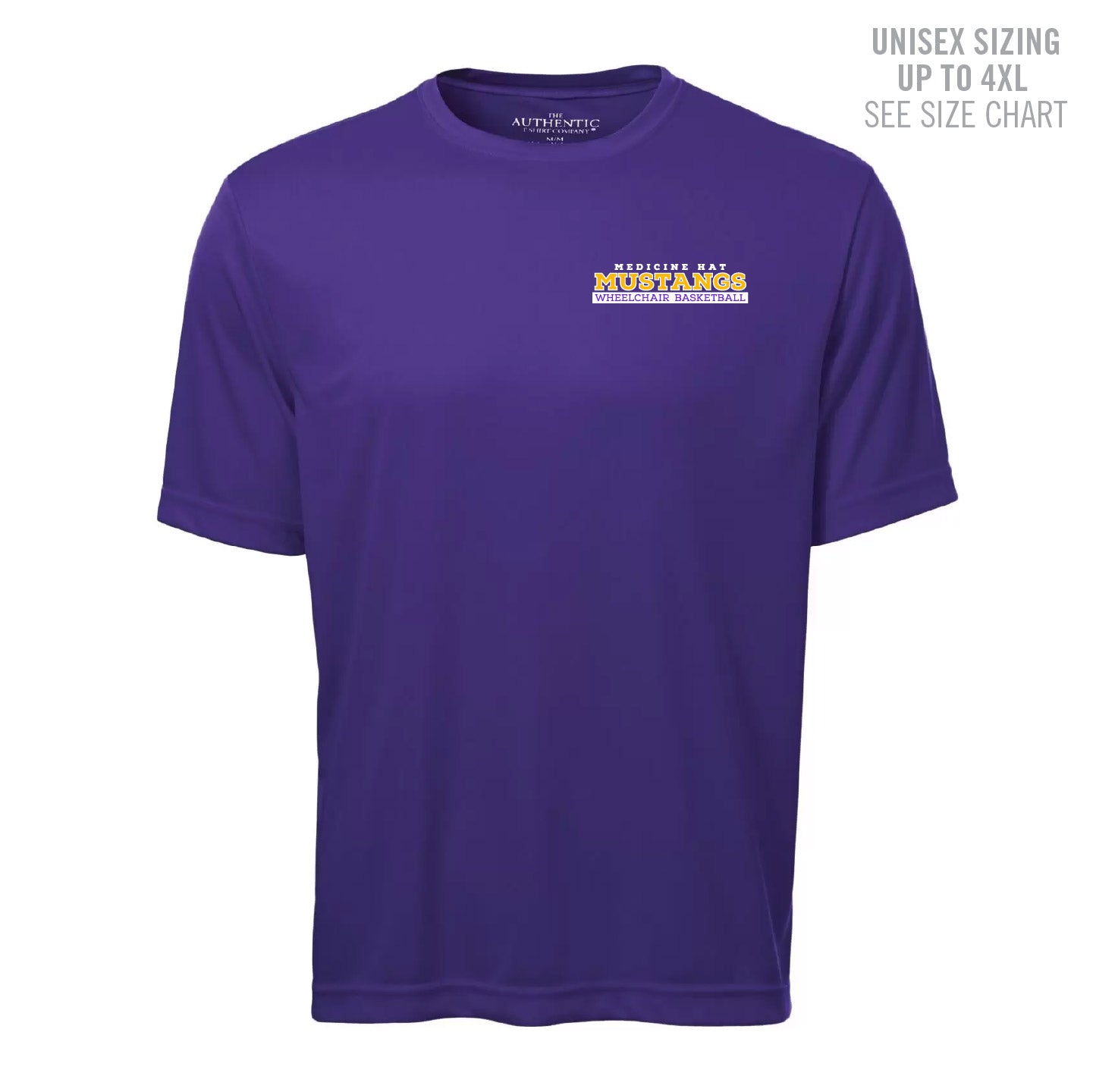 MHASR Mustangs Adult Performance T-Shirt (MHASRT010/11-S350)