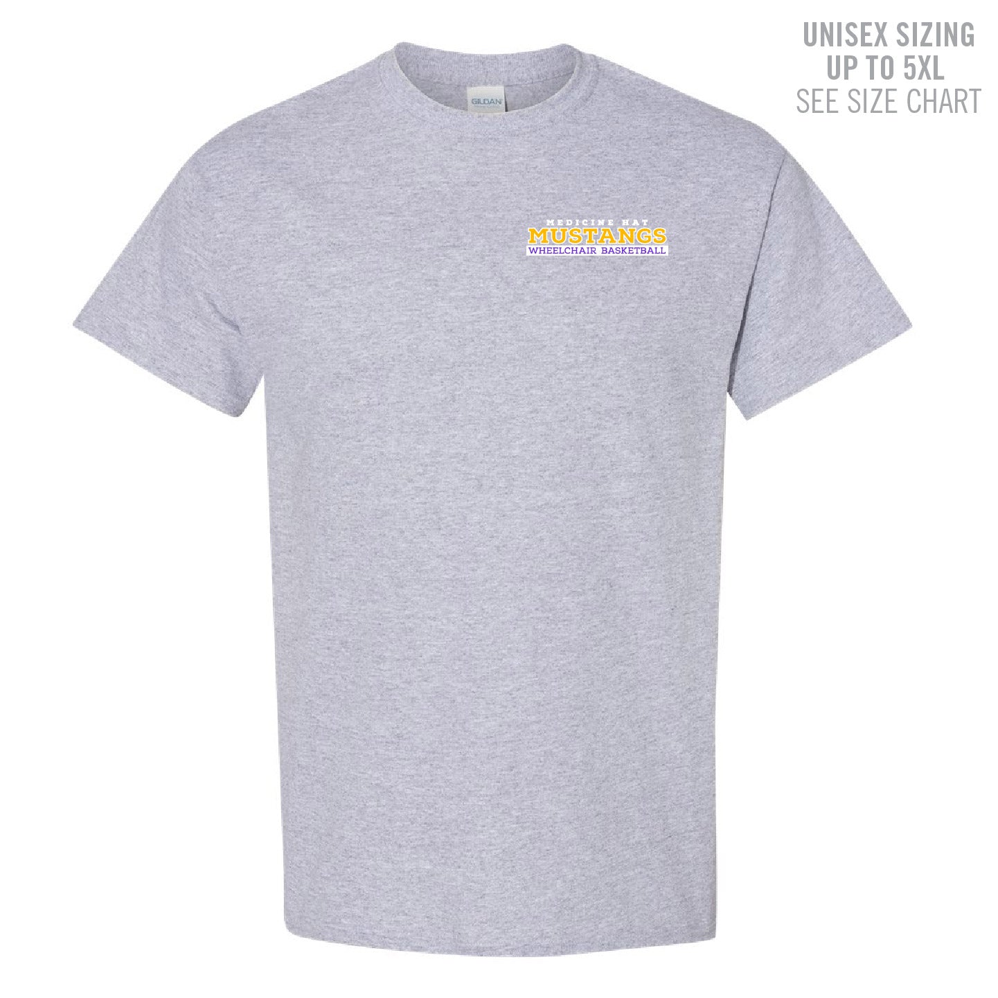 MHASR Mustangs Unisex T-Shirt (MHASRT010/11-5000)