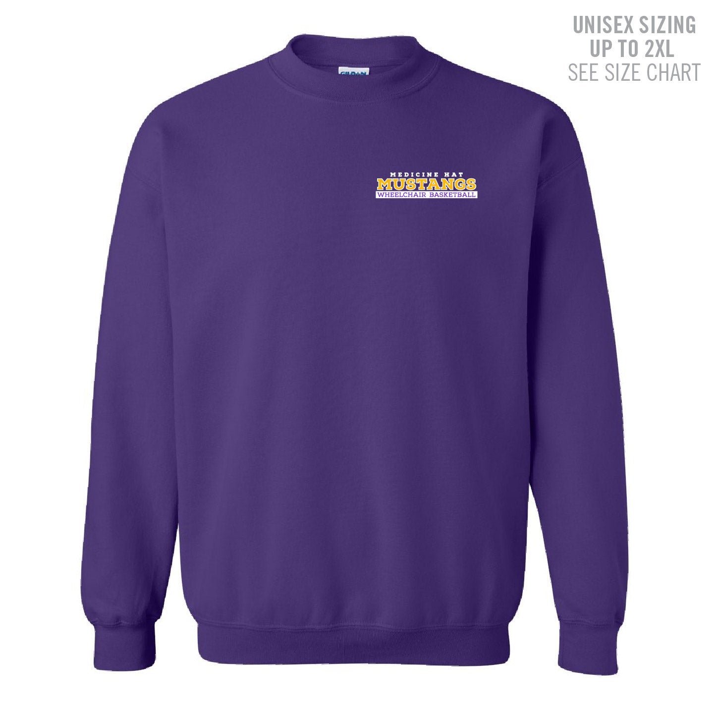 MHASR Mustangs Adult Crewneck Sweatshirt (MHASRT010/11-18000)