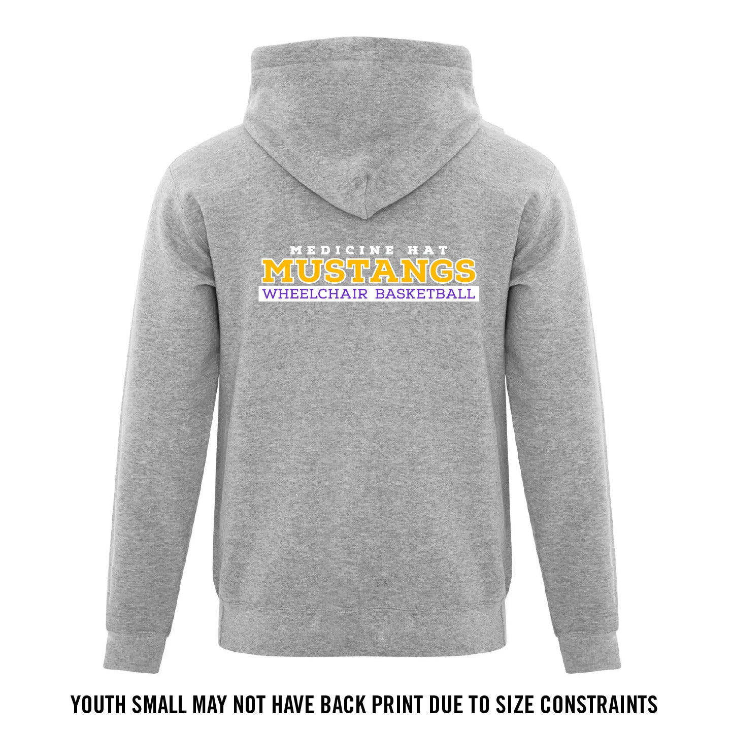 MHASR Mustangs YOUTH Pullover Hoodie (MHASRT010/11-ATCY2500)