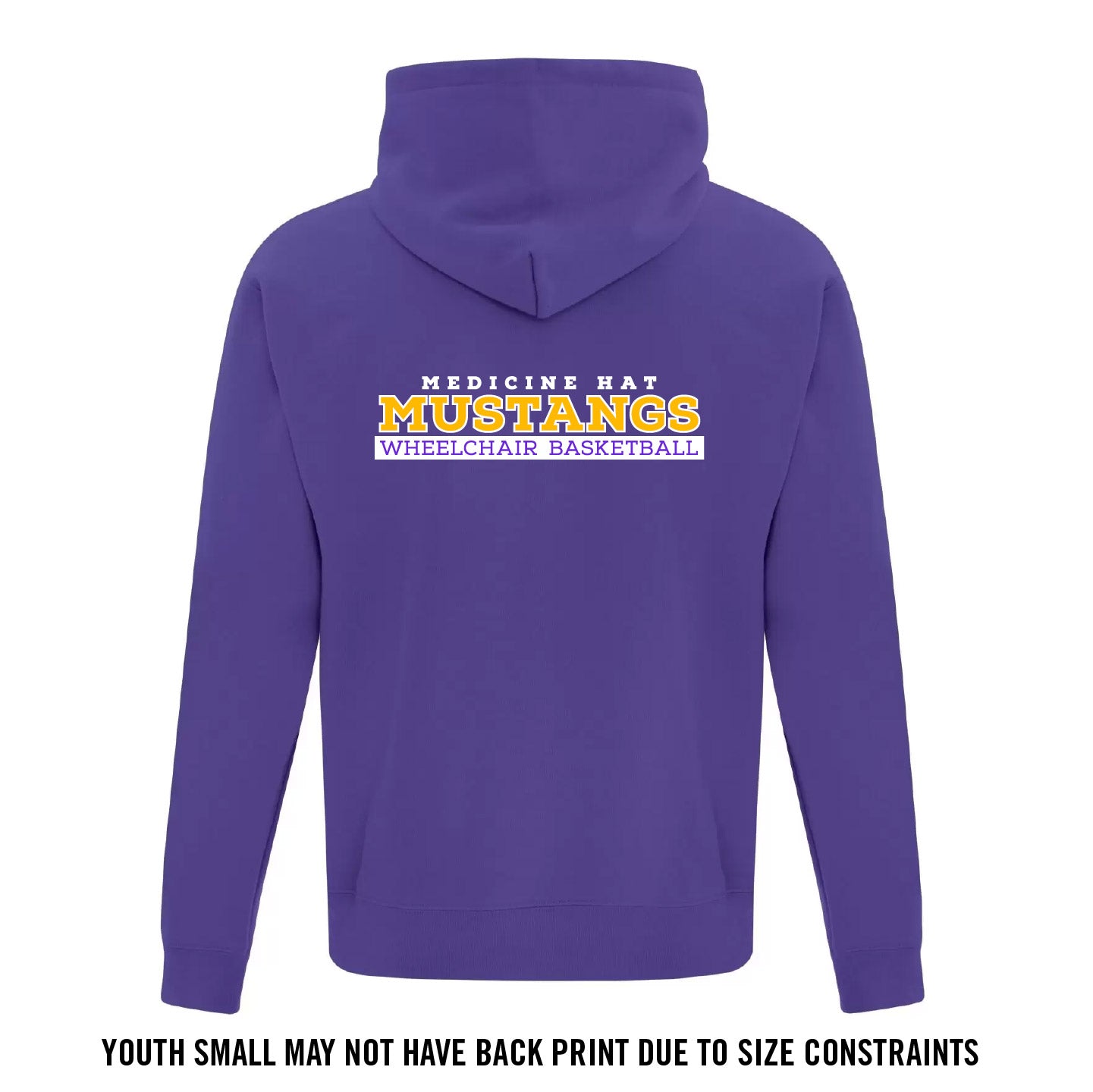 MHASR Mustangs YOUTH Pullover Hoodie (MHASRT010/11-ATCY2500)