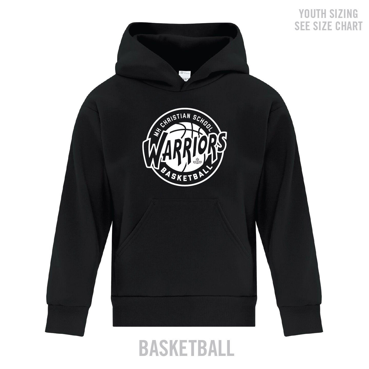 MHCS Basketball YOUTH Pullover Hoodie (MHCST010-Y2500)