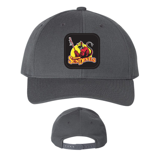 MH Lacrosse Patched Curved Brim Hat (MHLXP001-6789M)