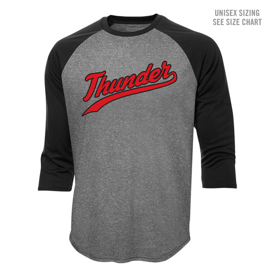 MH Thunder Unisex Performance Baseball Tee (THT001-ATCS3526)