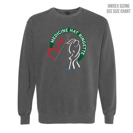 MHRA Logo ADULT Pigment Dyed Retro Crewneck (MHRAT007-1566)