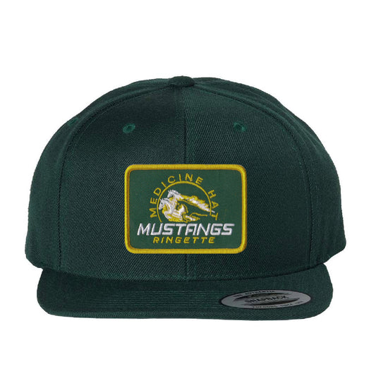 MHRA Mustangs Yupoong Flat Brim Hat (MHRAP001-6089M)