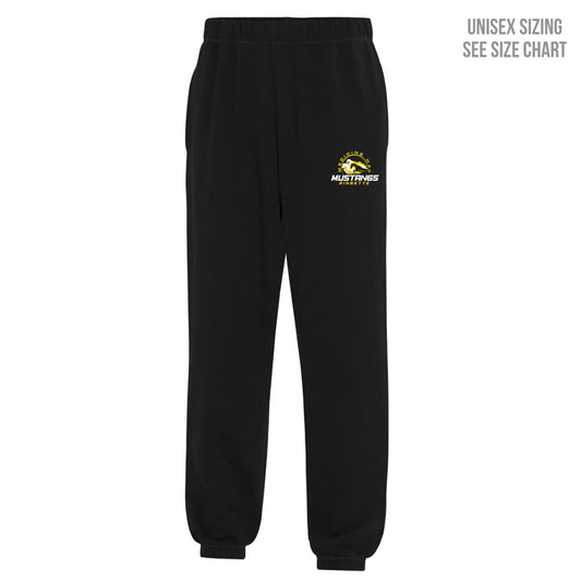 MHRA Mustangs Small Logo ADULT Sweatpants (MHRAT005-F2800)