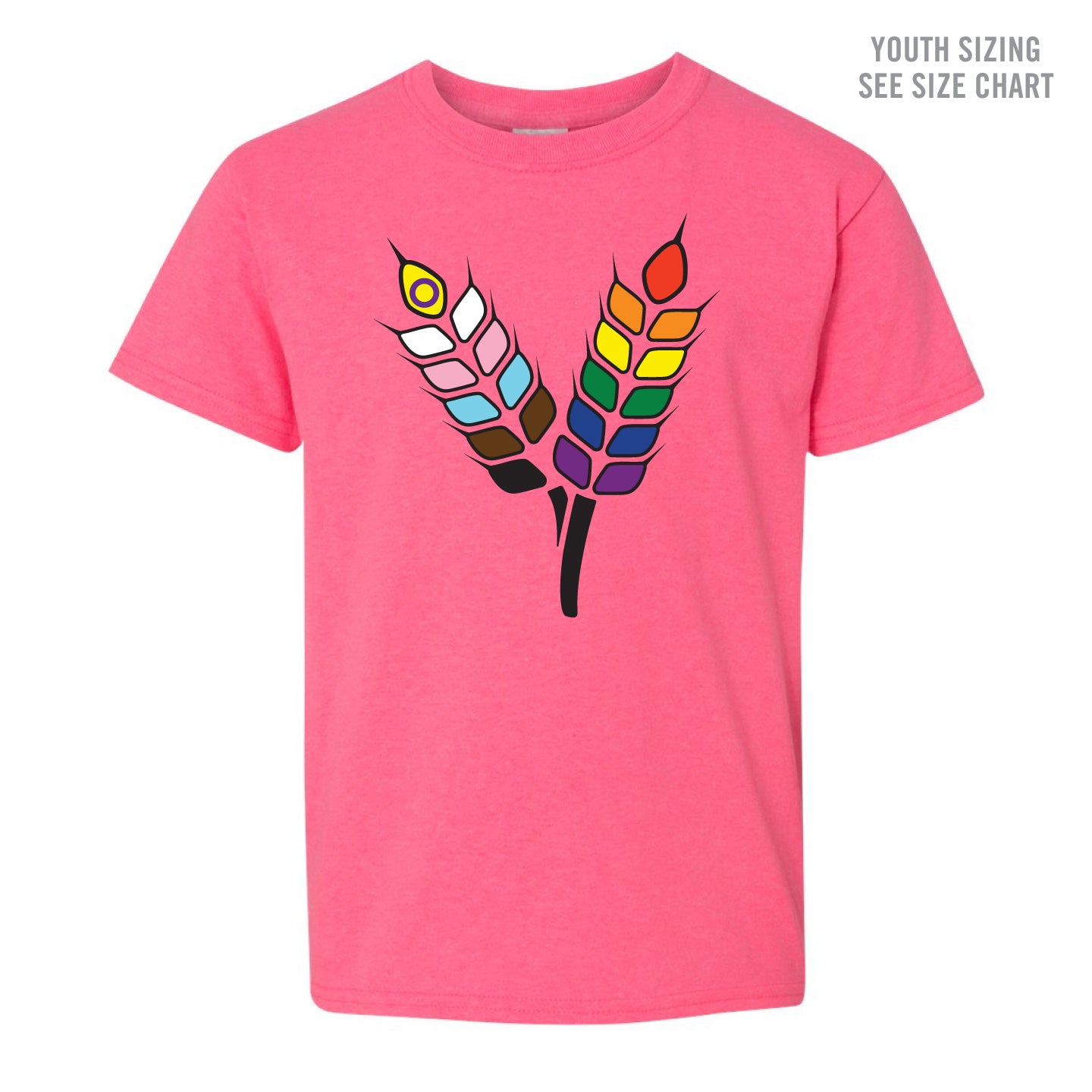 Prairie Pride Guild Large Icon YOUTH T-Shirt (PPGT002-5000B)