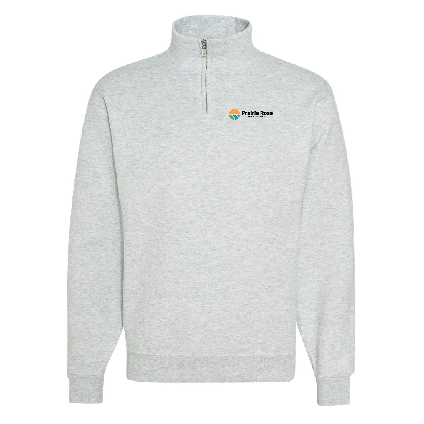 Prairie Rose Colony Schools Unisex 1/4 Zip Sweatshirt (PRCST002-995MR)