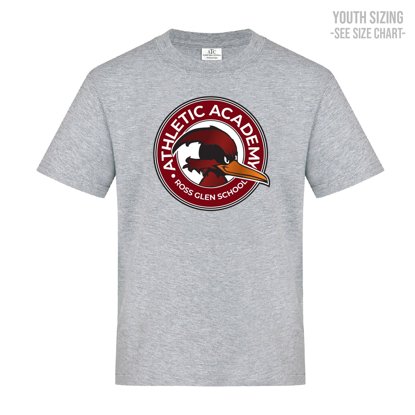 Ross Glen Athletic Academy YOUTH T-Shirt (RGST002-ATC2000Y)
