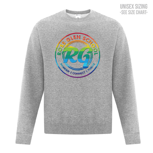 Ross Glen Pride Crest ADULT Crewneck (RGST004-F2400)