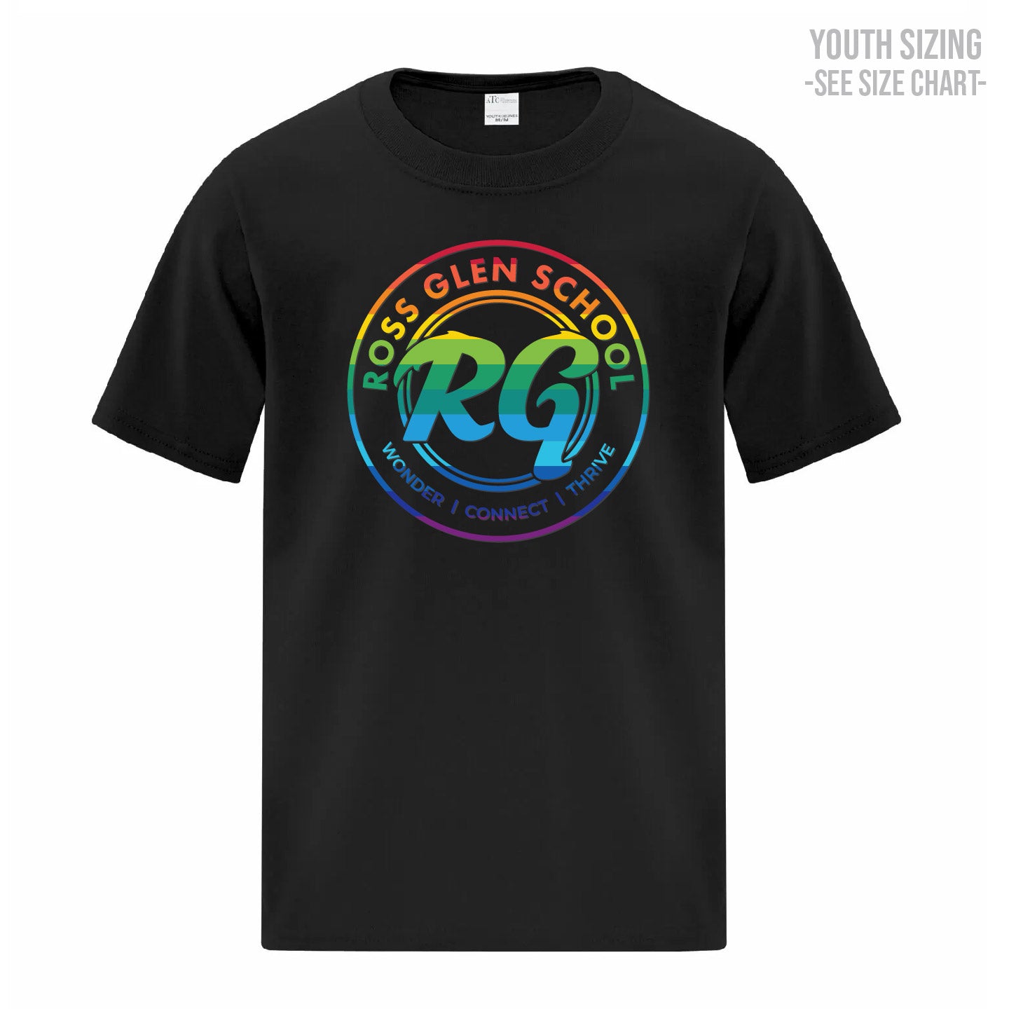 Ross Glen Pride Crest YOUTH T-Shirt (RGST005-ATC2000Y)