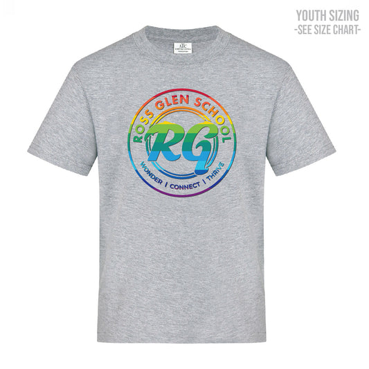 Ross Glen Pride Crest YOUTH T-Shirt (RGST005-ATC2000Y)