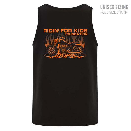 Ridin' For Kids Unisex Ringspun Tank (RFKT002PC-ATC8004)