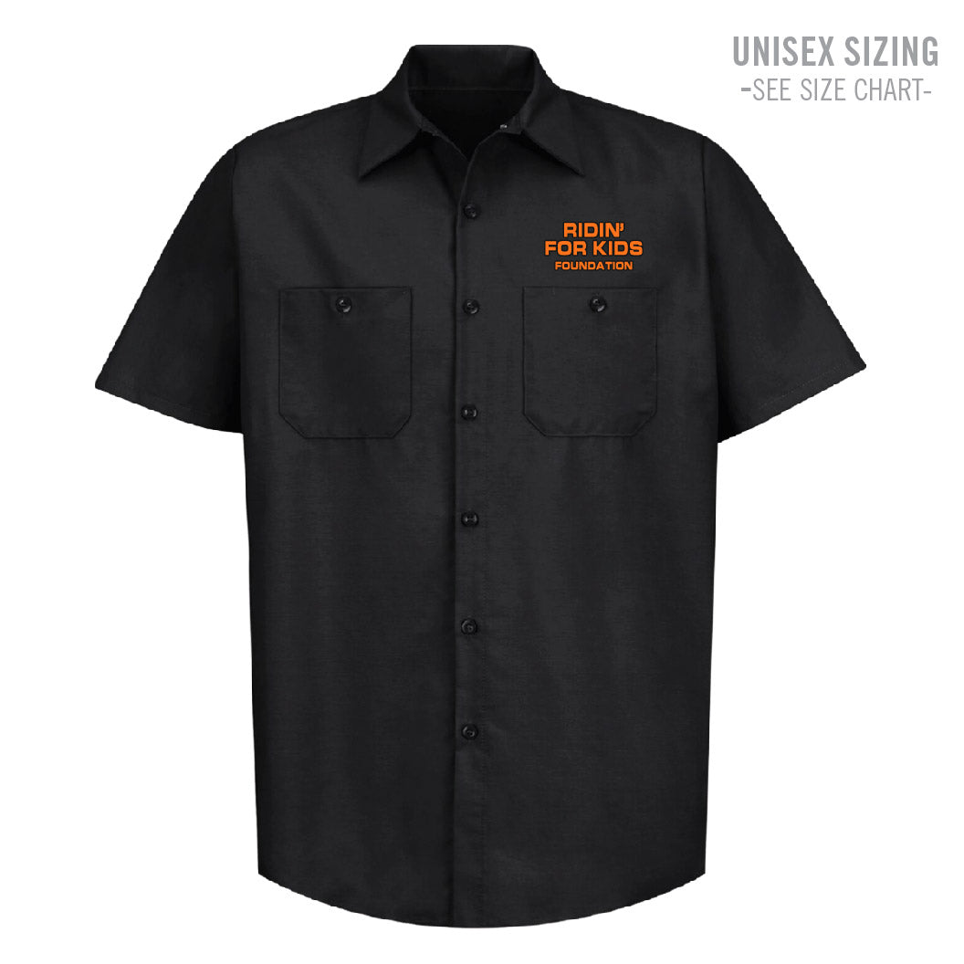 Ridin' For Kids - Adult Unisex Red Kap Workshirt (RFKT002PC-SP24)