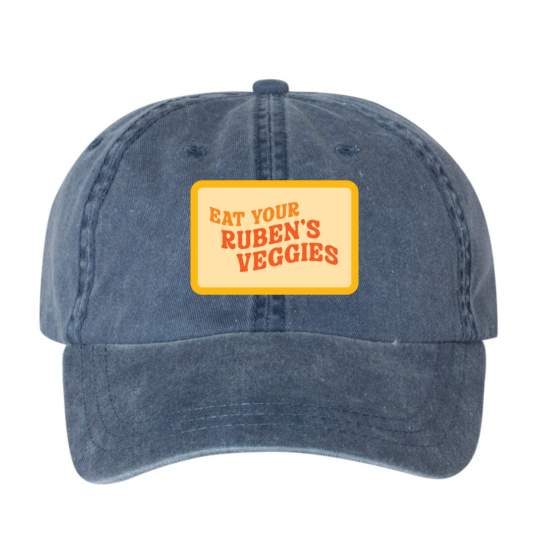 Ruben's Veggies Eat Your Ruben's Veggies Foodie Patched Dad Hat (RVP002-SP500)