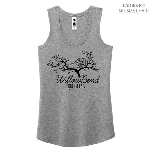 Willowbend Large Logo Ladies Racerback Triblend Tank (WBT003-KOI8055L)