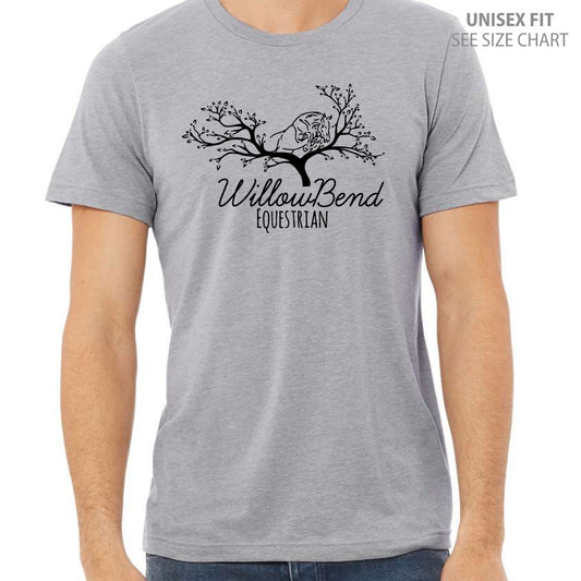 Willowbend Large Logo Unisex Ringspun T-Shirt (WBT003-3001CVC)