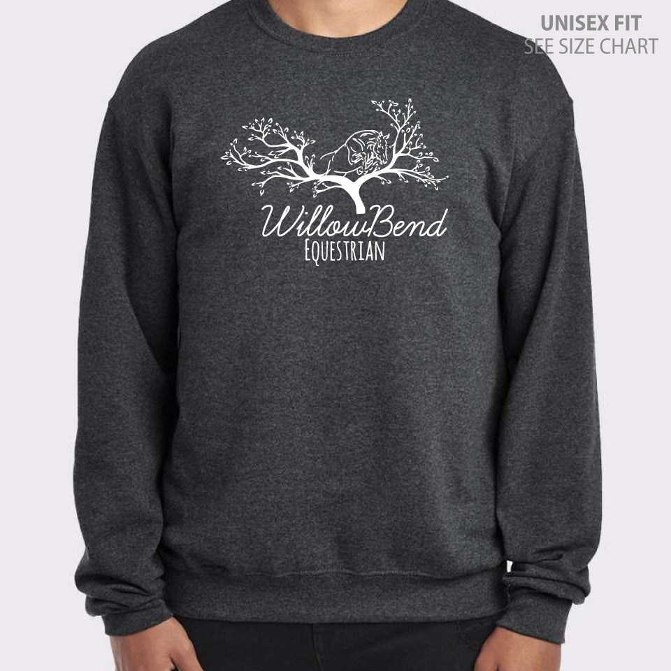 Willowbend Large Logo Unisex Crewneck Sweatshirt (WBT004-562MR)