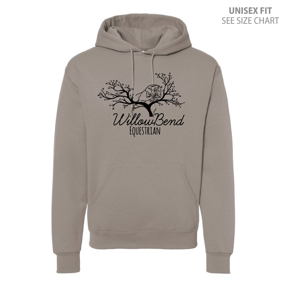 Willowbend Large Logo Unisex Hoodie (WBT003-996MR)
