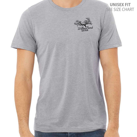 Willowbend Small Logo Unisex Ringspun T-Shirt (WBT001-3001CVC)