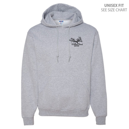 Willowbend Small Logo Unisex Hoodie (WBT001-996MR)
