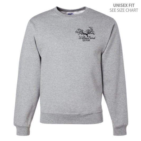 Willowbend Small Logo Unisex Crewneck Sweatshirt (WBT001-562MR)