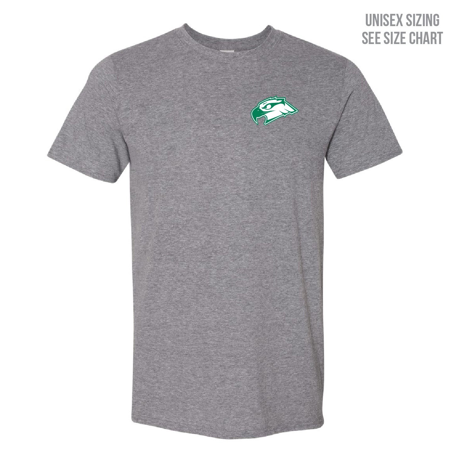 Jr. Hawks Left Chest Unisex T-Shirt (JHFT002-64000)