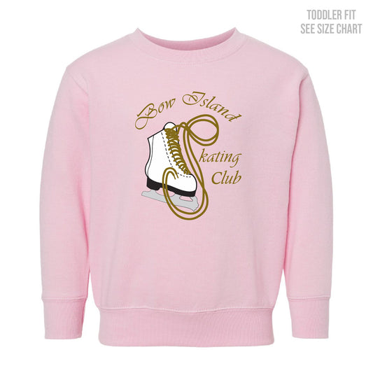 Bow Island Skating Club TODDLER Sweatshirt (BIST002-3317)